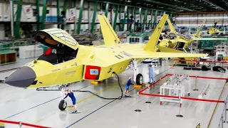 F-35 Production line [Manufacturing process] 2024 Building Most Advanced USA Fighter JET✈️