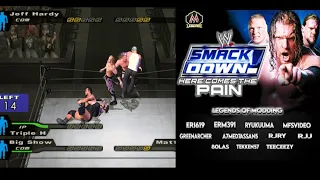 WWE SmackDown! Here Comes The Pain Mod - "Shut Your Mouth" | Royal Rumble Match