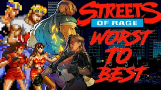 Ranking EVERY Streets Of Rage Game From WORST TO BEST (Top 5 Games)