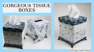 THE BEST TISSUE BOX ON YOUTUBE IS HERE!!!  MAKE YOURS IN LESS THAN 30 MINUTES!!