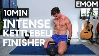 10 MINUTE INTENSE EMOM KETTLEBELL FINISHER