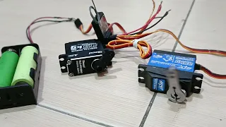 This Servo 9imod 35kg HV Brushless SENSORED (not sensorless) VS Servo SPT 35kg VS 8.4Volt