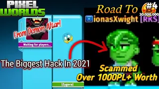 I Got Scammed 13Million Bytes 😭 - Road To 30Million Byte Coins (Part 4) | Pixel Worlds