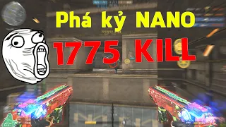 Full Trận Phá Kỷ Lục Zombie Nano 1775 KILL - Rùa Ngáo