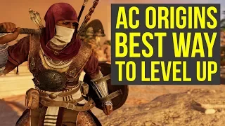 Assassin's Creed Origins Tips BEST WAY TO GET FAST XP (Assassin's Creed Origins Fast XP - AC Origins