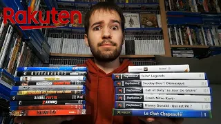 MES ACHATS JEUX VIDEO & FILMS SUR RAKUTEN 🎮📀