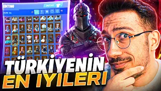 TÜRKİYENİN EN ZENGİN FORTNITE HESAPLARI !! +250 KOSTÜMLÜ HESAP !!