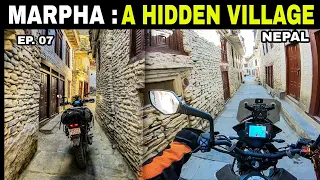 Nepal You Have Never Seen Before 😱 MARPHA : A Hidden Village in Mustang ( Nepal ) Ep. 07 Nepal Ride