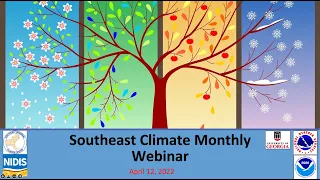 Southeast Monthly Climate Webinar + Acidification in the U.S. Southeast