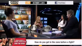 Espn First Take Ronda Rousey