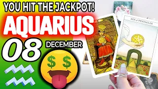 Aquarius ♒ 🤑 YOU HIT THE JACKPOT!💲💲 Horoscope for Today DECEMBER 8 2022 ♒Aquarius tarot december 8
