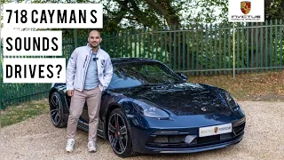 How the Porsche 718 Cayman S Drives and Sound?