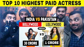 Top 10 Highest Paid Indian Actress Vs Pakistan Actress 2020 | Bollywood By Pakistani Reaction