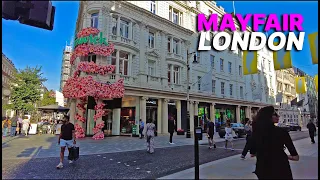 Walking LONDON's MAYFAIR, an upscale district known as "playground of the rich"  🍸🛍