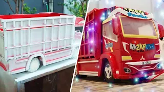 The Story of Aa Zafran's Shaky Truck Enters a Truck Salon