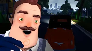 I STOLE HIS CAR at NIGHT - Hello Neighbor NEW ACT 3 ITEM Mod