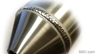 TIG Welding Aluminum Fabrication - Sheet Metal Forming a Cone - 6061
