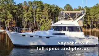 1992 Bayliner 3888 Motor Yacht KNOT FLYIN'- SOLD! by Parker Griffo