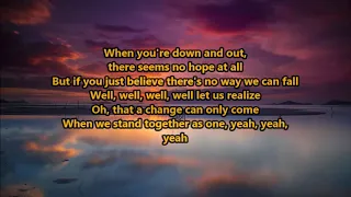 We Are The World- Channel Aid ft. Kurt Hugo Schneider & YouTube Artists (Lyrics) {HeyLyrics}}