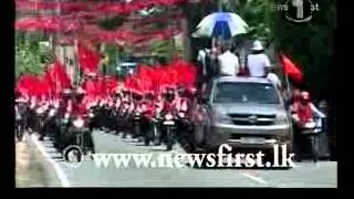 May Day rally of the JVP