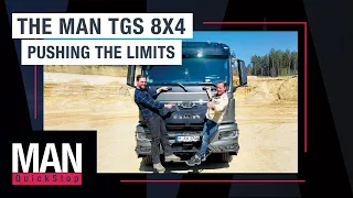 Pushing the limits | Testing the MAN TGS 8x4 tipper | MAN QuickStop Episode #4