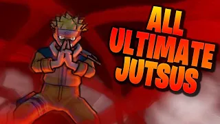 TODOS OS ULTIMATES JUTSUS DE NARUTO ULTIMATE NINJA [PS2]