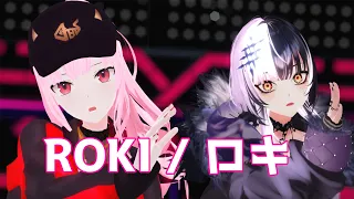 【hololive MMD／4K／60FPS】Calliope Mori & Shiori Novella【ロキ / Roki (English Rap Cover) 】#holoen