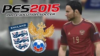 Россия VS Англия - эпичный матч в PES2015 (отрывок из стрима)