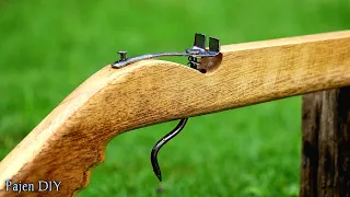 DIY Slingshot - Powerful And Accurate Wooden Slingshot Easy To Create