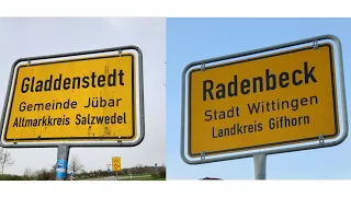 Раденбек /Гладенштедт.Два села як вітрини ФРН/НДР.#подорожі #німеччина #фрн #ндр
