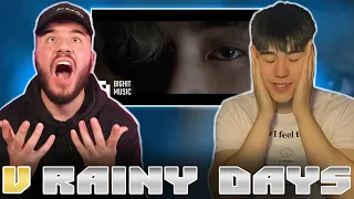 Самый эстетичный | V 'Rainy Days' Official MV | РЕАКЦИЯ | REACTION