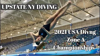 Upstate NY Diving at the 2021 USA Diving Zone A Championships