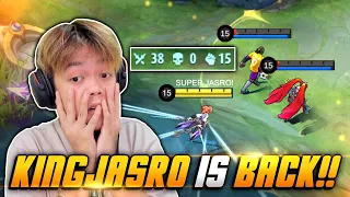 KINGJASRO IS BACK! SOLID GAMEPLAY IN MYTHICAL GLORY!! - Mobile Legends