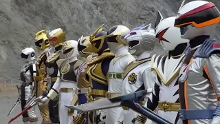 Batalla contra los sextos rangers | Kaizoku Sentai Gokaiger sub español