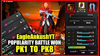 WE WON POPULARITY BATTLE | Popularity Battle Journey PK1 to PK8 | Popularity Battle Winning Trick