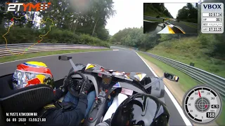 Nurburgring Nordschleife KTM XBOW RR  M.YUSTE WITH CO PILOT