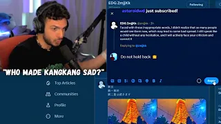 Tarik React To Edg KangKang Apologizing For Toxic Behaviour