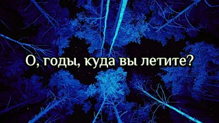 О, годы, куда вы летите?