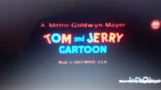 Tom And Jerry Rock N Rodent End Title (1967)