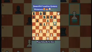 Beautiful London System Miniature 😍 #shorts #chess #checkmate #chess1213 #viral