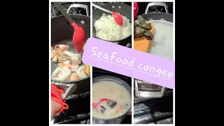 What I eat when I'm sick - seafood congee 🥣 #comfortfood