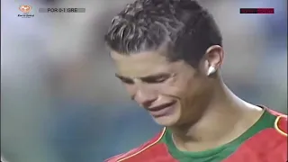Portugal vs Greece (0-1)  Euro 2004 Final match highlights