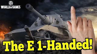 This is SO Stupid! || Playing the Game With Just ONE HAND! || World of Tanks