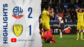 HIGHLIGHTS | Bolton Wanderers 2-1 Burton Albion