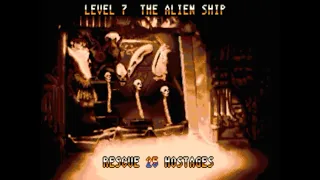 Sega Mega Drive 2 (Smd) 16-bit Predator 2/Хищник 2 Уровень 7 Корабль Хищников/Level 7 The Alien Ship