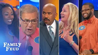 Family Feud's FUNNIEST Steve Harvey Moments!!! | Part 1