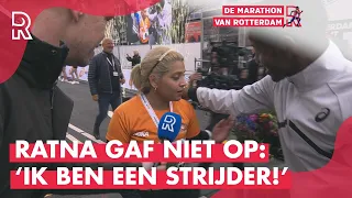 Ratna uit Den Haag is de LAATSTE LOPER bij NN MARATHON ROTTERDAM 2023