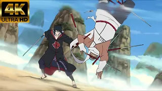 Sasuke vs Killer Bee 4K - Naruto Shippuden 143