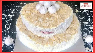 Raffaello Cake recipe | Almond Cake |Coconut Cake | By Mao Cooking Kitchen