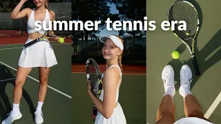 Entering My Summer 2024 TENNIS Era 🎾 first match, outfit haul & nerves!